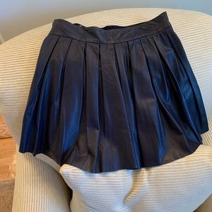 Alice + Olivia Leather Skirt